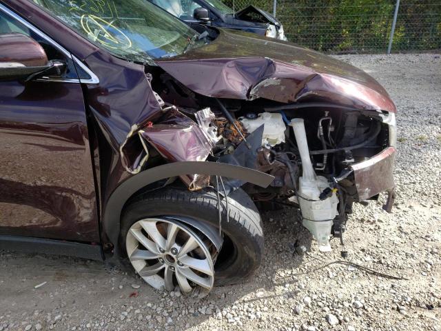 Photo 9 from auction – 2016 KIA SORENTO LX with VIN 5XYPG4A33GG014098