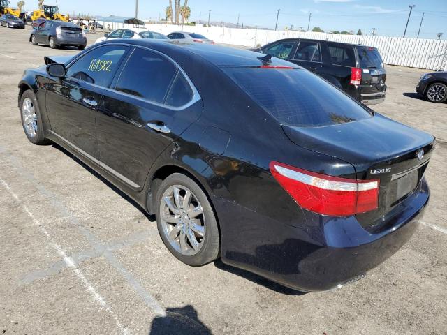 Photo 3 from auction – 2007 LEXUS LS 460 with VIN JTHBL46F075048340