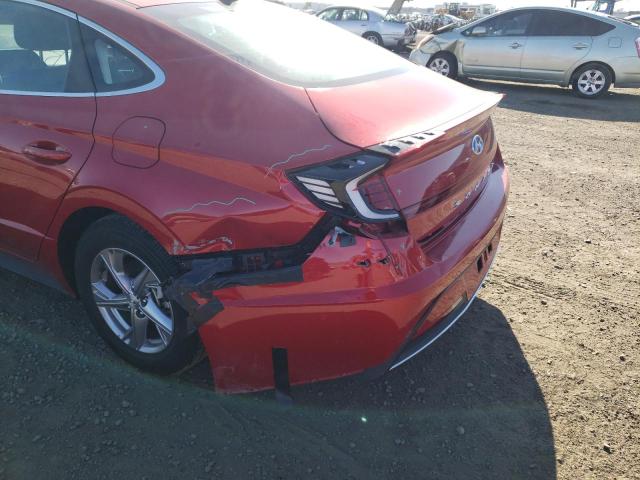 Photo 9 from auction – 2021 HYUNDAI SONATA SE with VIN 5NPEG4JA0MH091828