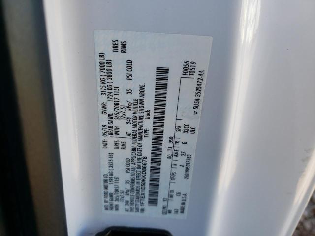 Photo 10 from auction – 2019 FORD F150 SUPER with VIN 1FTEX1E50KKD86678