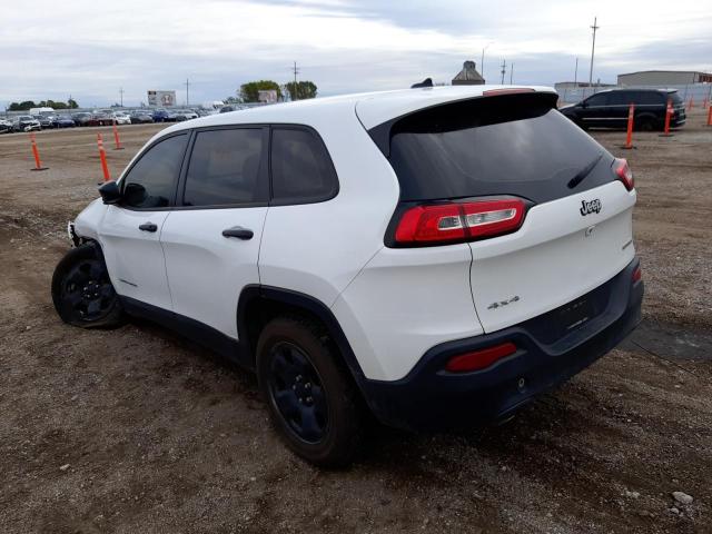 Photo 3 from auction – 2016 JEEP CHEROKEE S with VIN 1C4PJMAB0GW117247