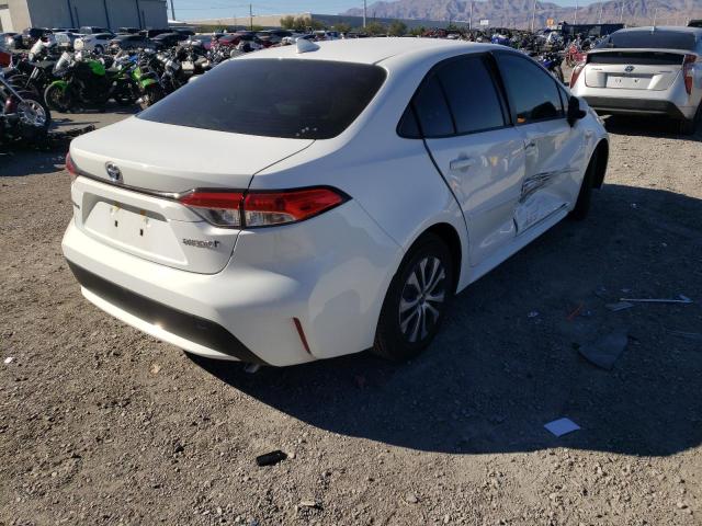 Photo 4 from auction – 2021 TOYOTA COROLLA LE with VIN JTDEAMDE9MJ000563