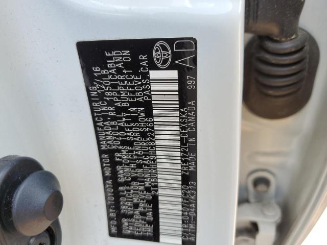 Photo 10 from auction – 2017 TOYOTA COROLLA L with VIN 2T1BURHE9HC822766