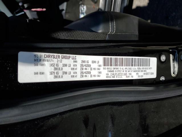 Photo 10 from auction – 2012 JEEP GRAND CHER with VIN 1C4RJFDJ2CC211665