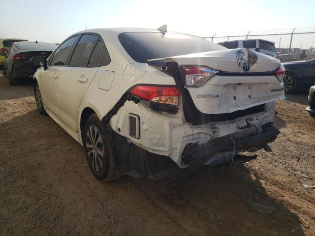Photo 3 from auction – 2020 TOYOTA COROLLA LE with VIN JTDEBRBE6LJ013394