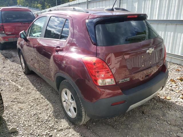 Photo 3 from auction – 2016 CHEVROLET TRAX 1LT with VIN 3GNCJLSB4GL149378
