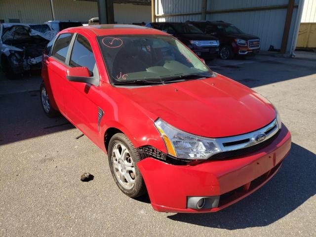 FORD FOCUS SE 2008 with VIN 1FAHP35N48W221362 - Photo from auction