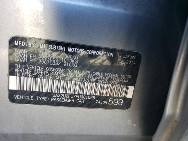 Photo 10 from auction – 2015 MITSUBISHI LANCER ES with VIN JA32U2FU7FU001066
