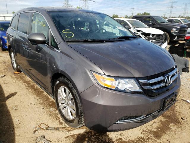 HONDA ODYSSEY EX 2016 with VIN 5FNRL5H65GB107061 - Photo from auction