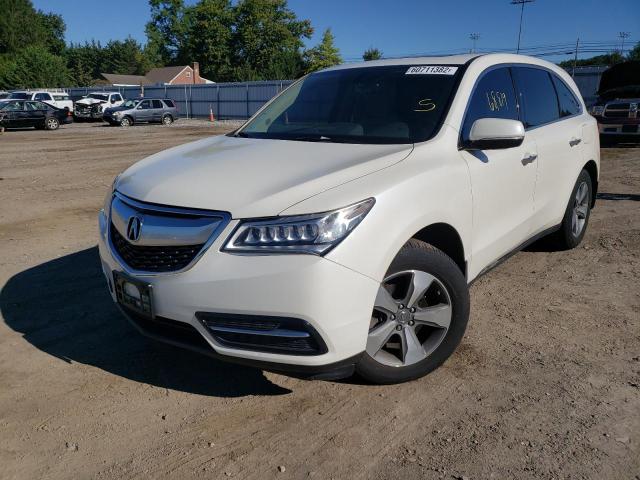 Photo 2 from auction – 2016 ACURA MDX with VIN 5FRYD3H21GB012845
