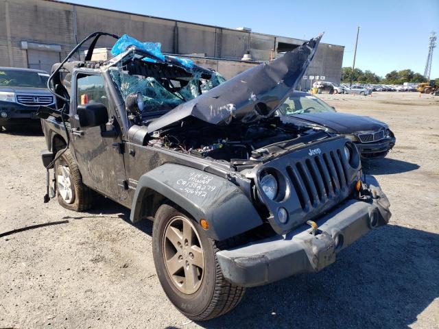 JEEP WRANGLER S 2017 with VIN 1C4AJWAG6HL506992 - Photo from auction
