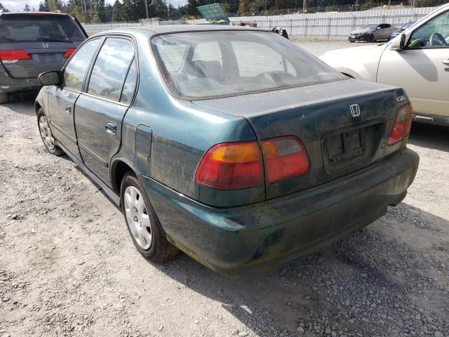 Photo 3 from auction – 2000 HONDA CIVIC BASE with VIN 2HGEJ6617YH511574