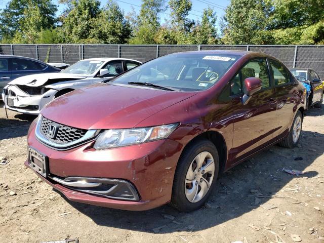 Photo 2 from auction – 2015 HONDA CIVIC LX with VIN 2HGFB2F57FH540308