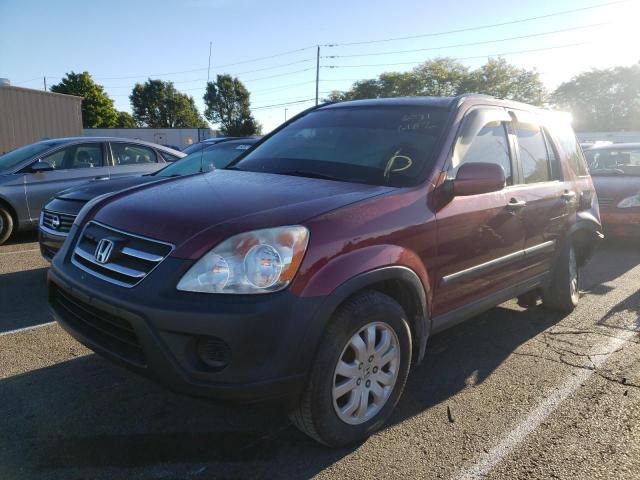Photo 2 from auction – 2006 HONDA CR-V EX with VIN SHSRD78846U431877