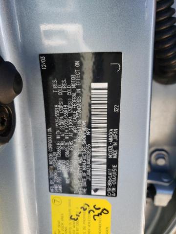 Photo 10 from auction – 2004 LEXUS RX 330 with VIN JTJGA31U440028255