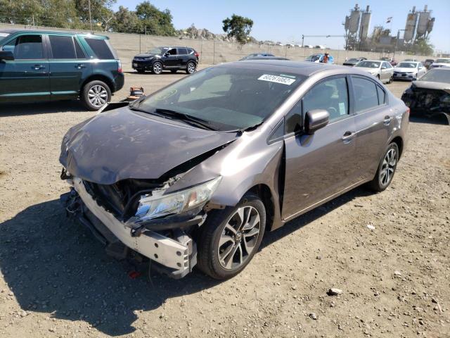 Photo 2 from auction – 2015 HONDA CIVIC EX with VIN 19XFB2F8XFE233333