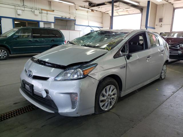 Photo 2 from auction – 2014 TOYOTA PRIUS PLUG with VIN JTDKN3DP2E3052285