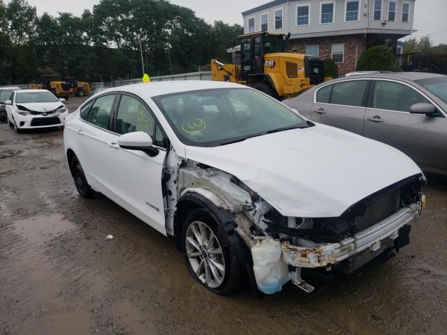 FORD FUSION SE 2017 with VIN 3FA6P0LU6HR287057 - Photo from auction