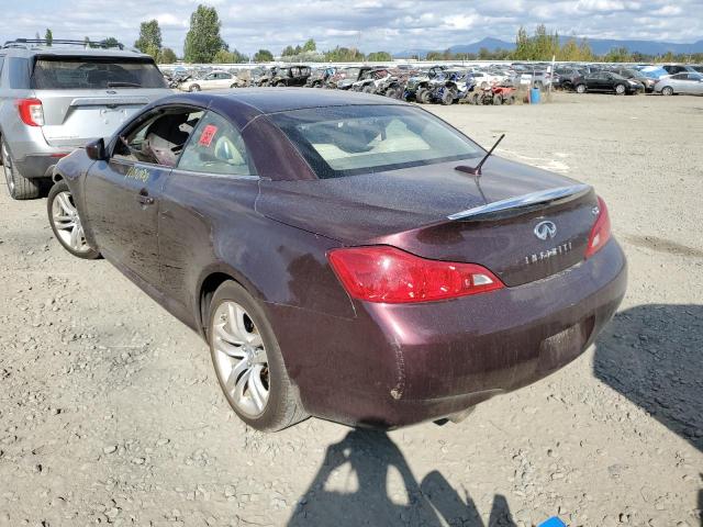 Photo 3 from auction – 2009 INFINITI G37 BASE with VIN JNKCV66E89M721904