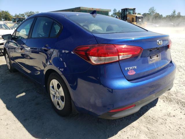 Photo 3 from auction – 2017 KIA FORTE LX with VIN 3KPFL4A74HE121184