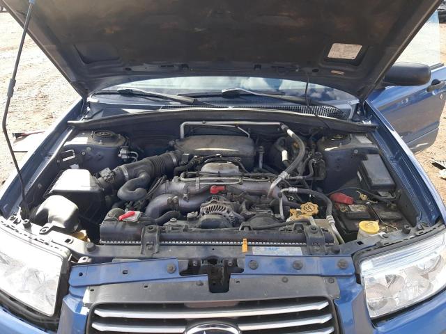 Photo 7 from auction – 2007 SUBARU FORESTER 2 with VIN JF1SG63607H736011