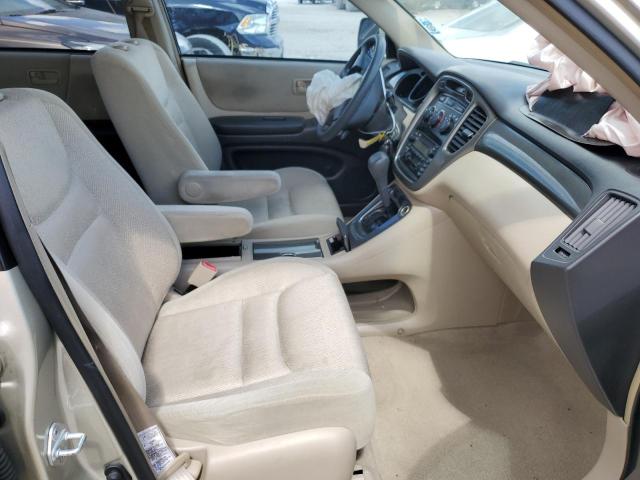 Photo 5 from auction – 2002 TOYOTA HIGHLANDER with VIN JTEGF21A520066610
