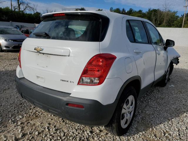 Photo 4 from auction – 2016 CHEVROLET TRAX LS with VIN 3GNCJKSB6GL234653