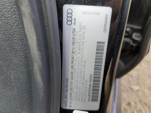 Photo 10 from auction – 2016 AUDI A6 PREMIUM with VIN WAUFFAFC5GN195006