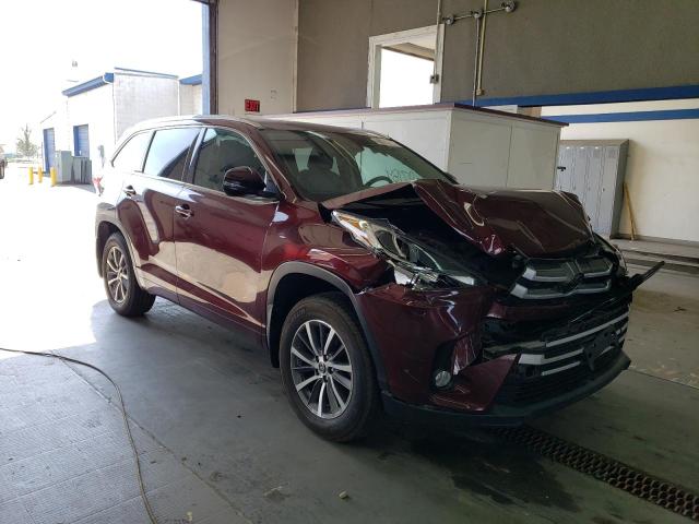 TOYOTA HIGHLANDER 2017 with VIN 5TDJZRFHXHS359165 - Photo from auction
