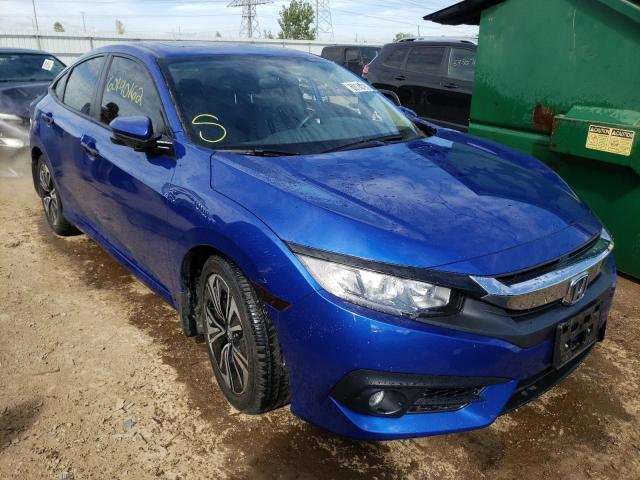 HONDA CIVIC EX 2018 with VIN JHMFC1F38JX015152 - Photo from auction