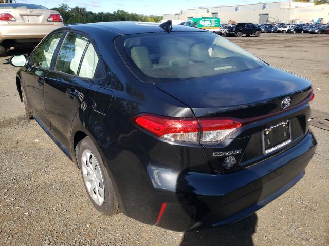 Photo 3 from auction – 2022 TOYOTA COROLLA LE with VIN JTDEPMAE2NJ196432