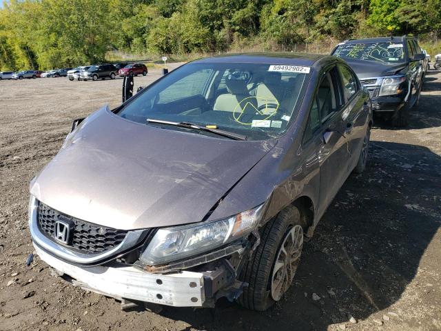 Photo 2 from auction – 2015 HONDA CIVIC EX with VIN 19XFB2F87FE292730