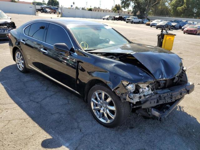 LEXUS LS 460 2007 with VIN JTHBL46F075048340 - Photo from auction