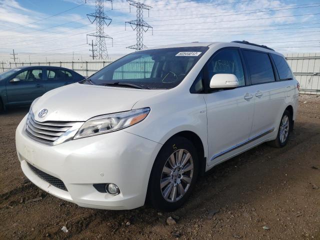 Photo 2 from auction – 2017 TOYOTA SIENNA XLE with VIN 5TDDZ3DC9HS173781