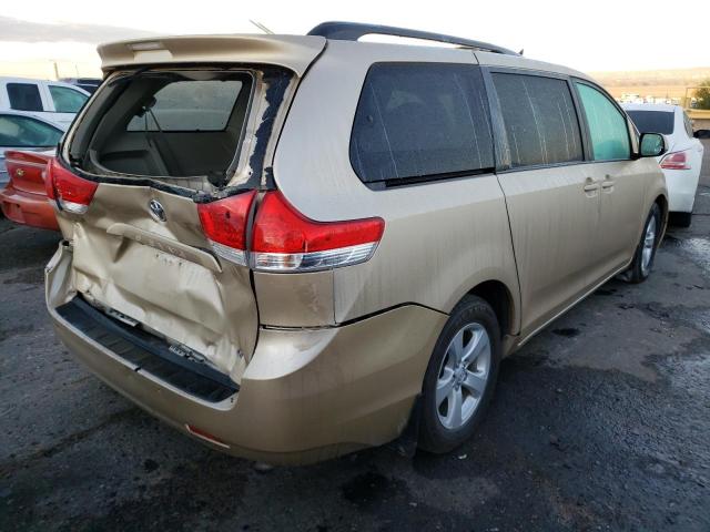 Photo 4 from auction – 2013 TOYOTA SIENNA LE with VIN 5TDKK3DC4DS290352