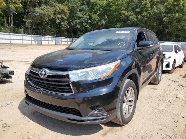 Photo 2 from auction – 2016 TOYOTA HIGHLANDER with VIN 5TDZARFH6GS017222