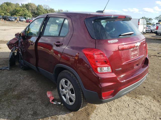 Photo 3 from auction – 2017 CHEVROLET TRAX LS with VIN 3GNCJKSB6HL197962