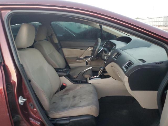 Photo 5 from auction – 2013 HONDA CIVIC LX with VIN 19XFB2F50DE022225