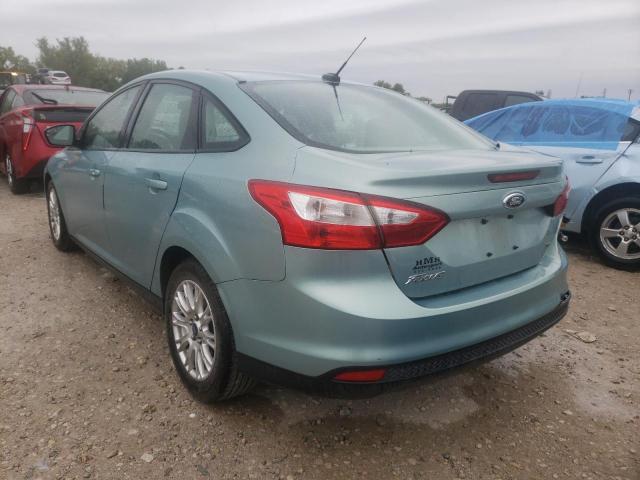 Photo 3 from auction – 2012 FORD FOCUS SE with VIN 1FAHP3F25CL115243