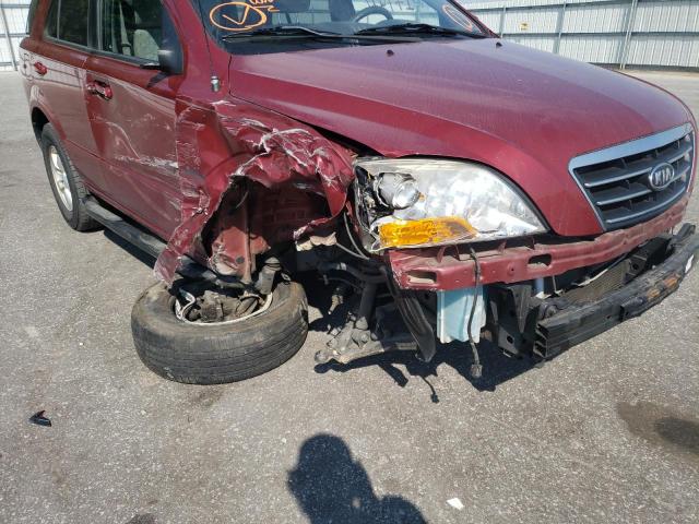 Photo 9 from auction – 2008 KIA SORENTO EX with VIN KNDJD735785776892