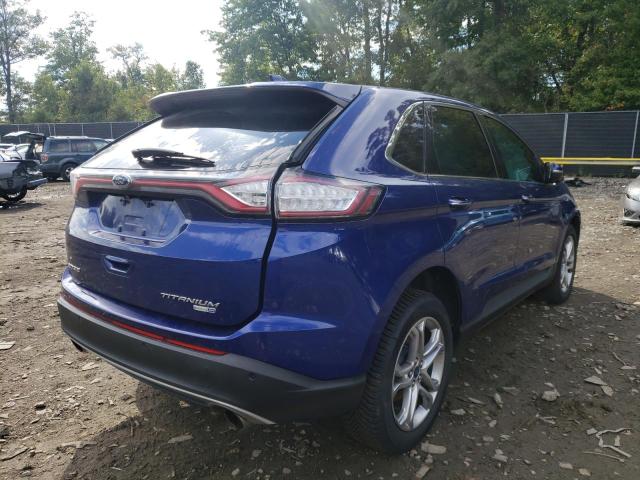 Photo 4 from auction – 2015 FORD EDGE TITAN with VIN 2FMTK4K93FBB42825