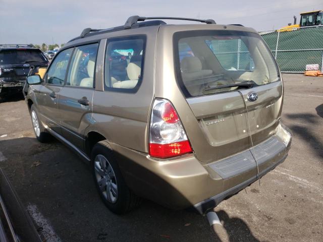 Photo 3 from auction – 2008 SUBARU FORESTER 2 with VIN JF1SG63688H709902