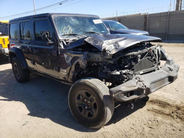 JEEP WRANGLER U 2018 with VIN 1C4HJXDN2JW201055 - Photo from auction