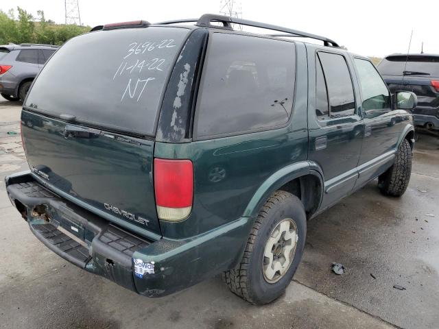 Photo 4 from auction – 2002 CHEVROLET BLAZER with VIN 1GNDT13W62K157609