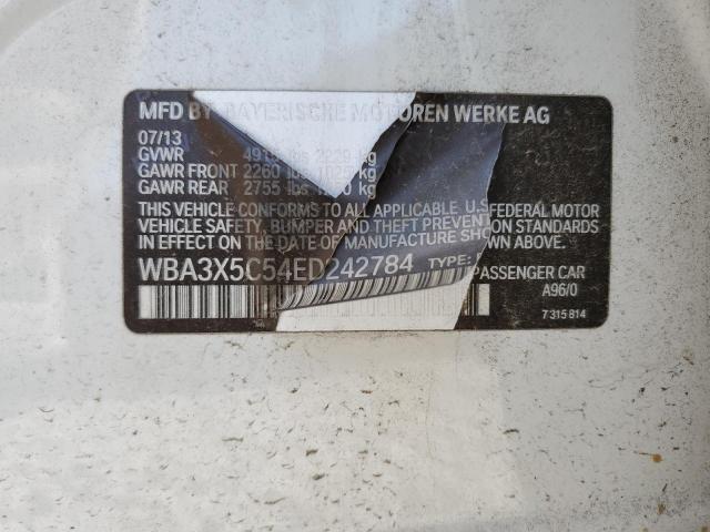 Photo 10 from auction – 2014 BMW 328 XIGT with VIN WBA3X5C54ED242784