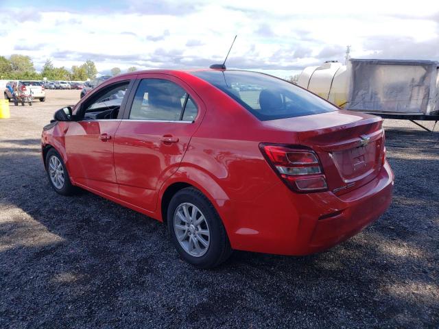 Photo 3 from auction – 2017 CHEVROLET SONIC LT with VIN 1G1JD5SB1H4142634