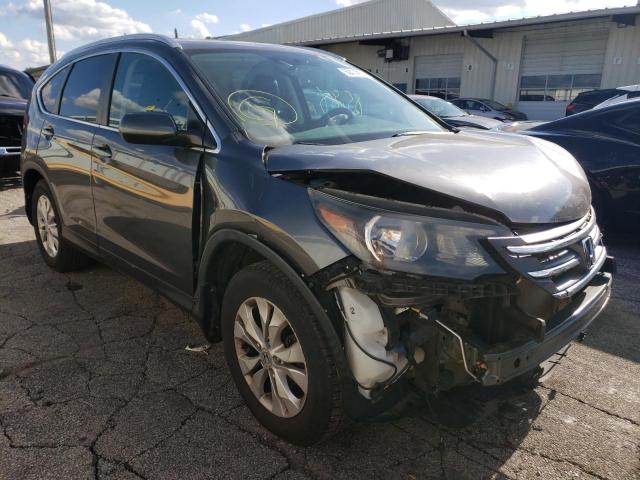 HONDA CR-V EXL 2013 with VIN 2HKRM4H71DH118863 - Photo from auction