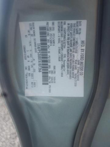 Photo 10 from auction – 2007 FORD TAURUS SE with VIN 1FAFP53U07A187266
