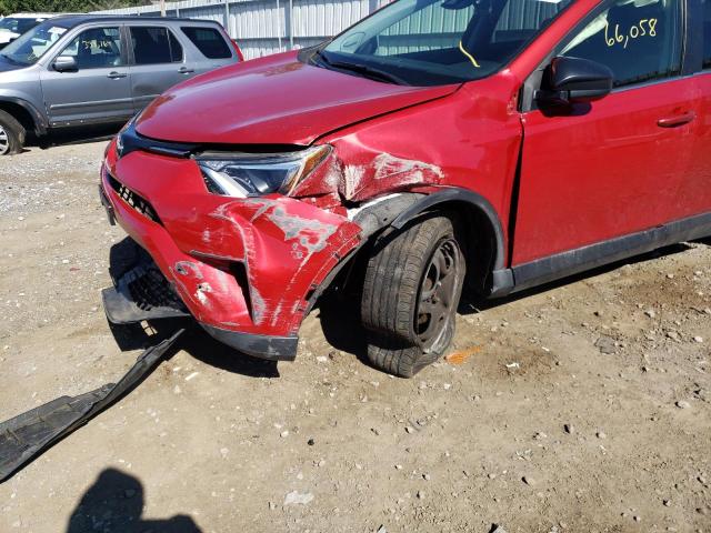Photo 9 from auction – 2017 TOYOTA RAV4 LE with VIN JTMBFREV3HJ169404