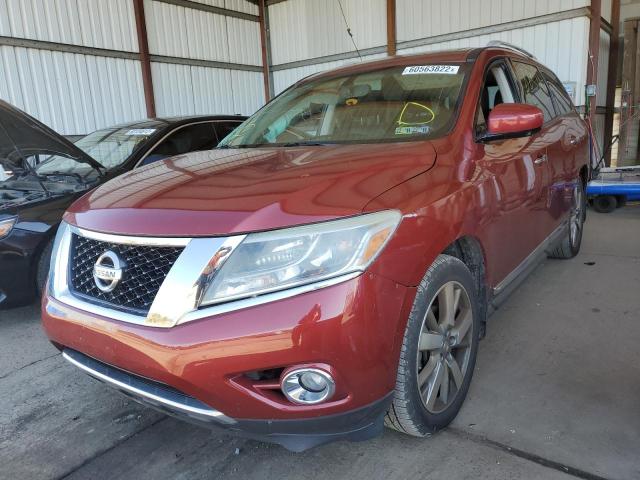 Photo 2 from auction – 2014 NISSAN PATHFINDER with VIN 5N1AR2MM2EC658892